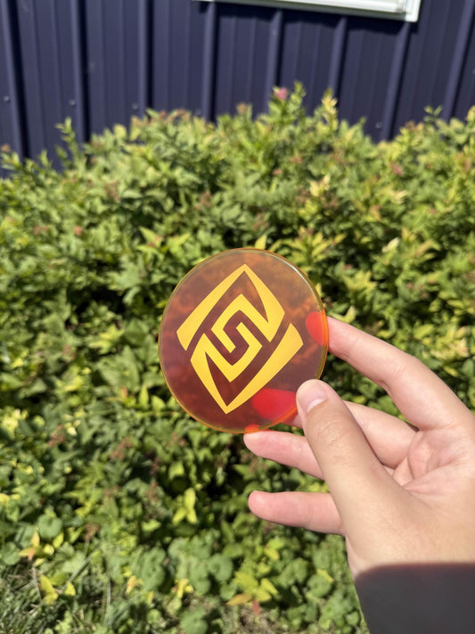 Geo Genshin Impact Coaster