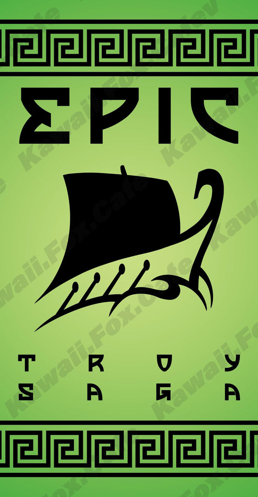 Troy Saga - Greek Musical Bookmark