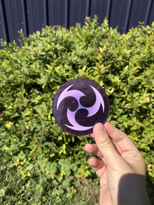 Electro Genshin Impact Coaster