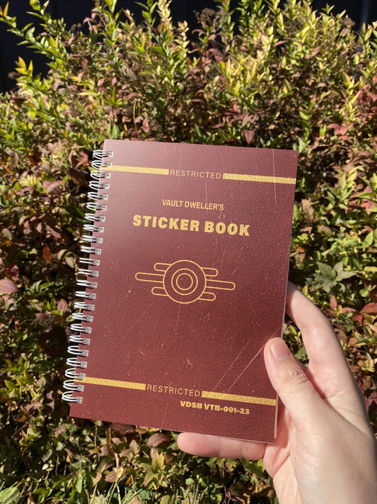 Reusable Vault Dweller Sticker Book