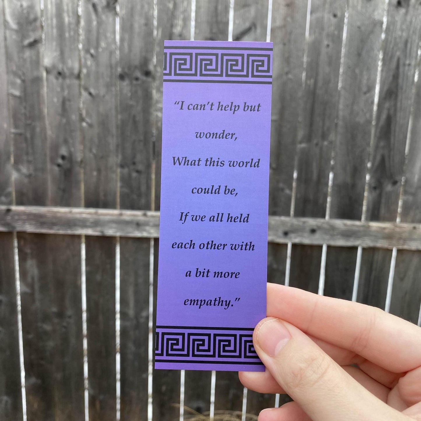 Athena - Greek Musical Bookmark