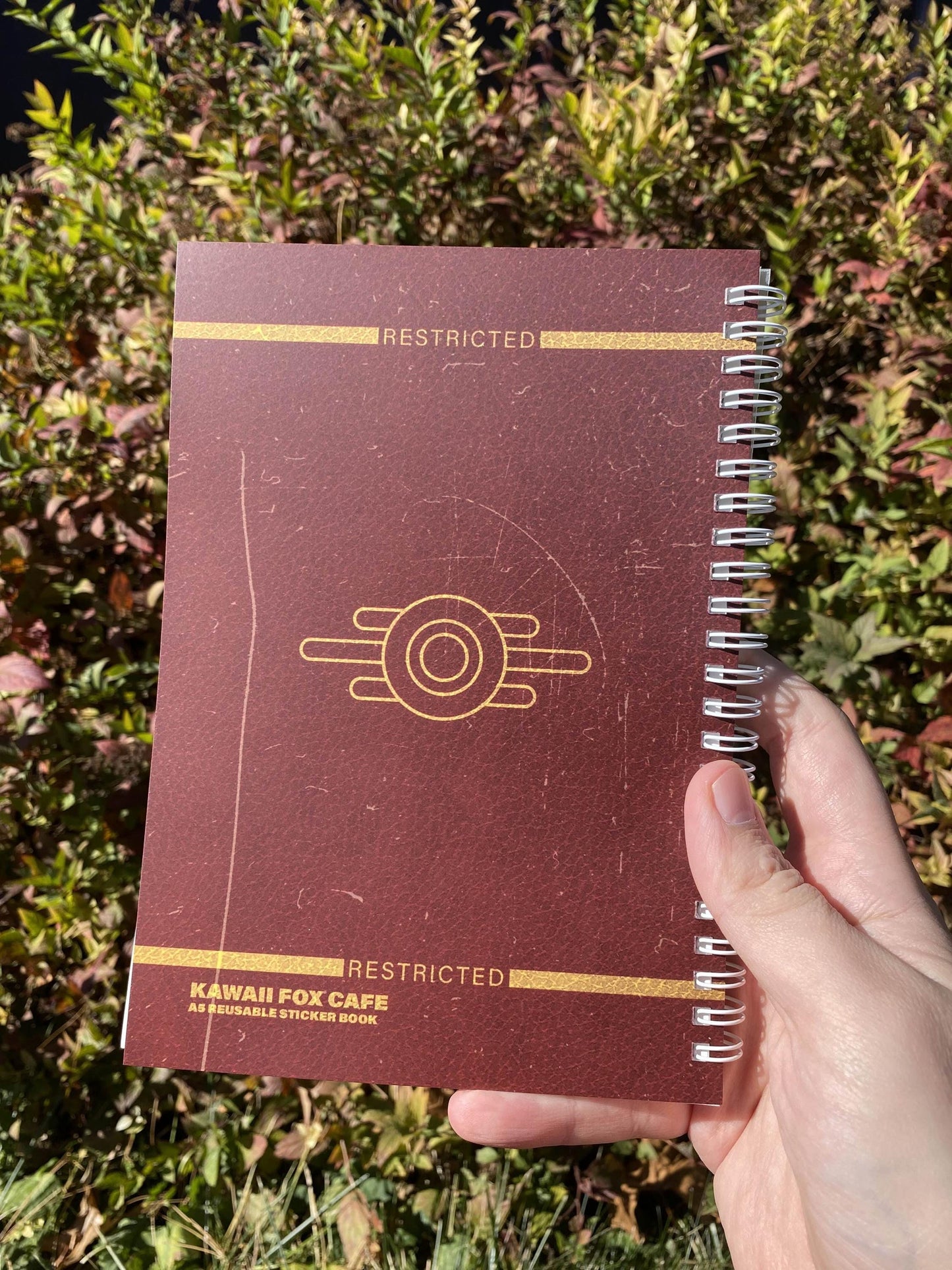 Reusable Vault Dweller Sticker Book