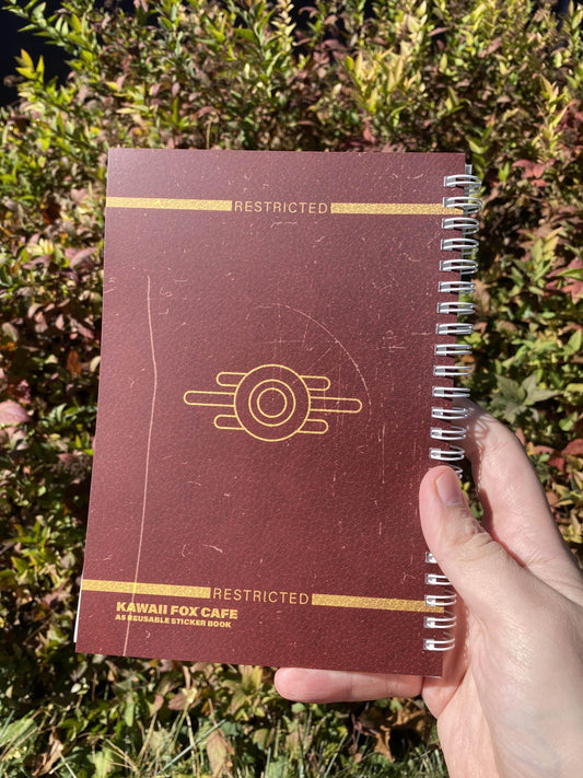 Reusable Vault Dweller Sticker Book