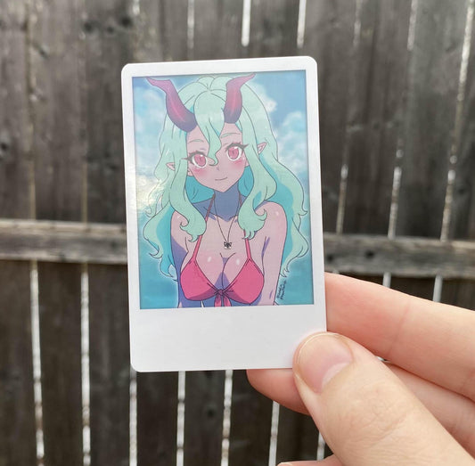 *HOLO* Succubus Photocard Polaroid Print