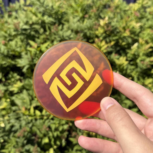 Geo Genshin Impact Coaster