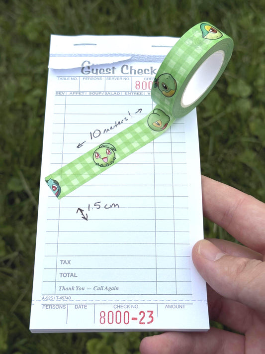 Grass Poke Washi Tape