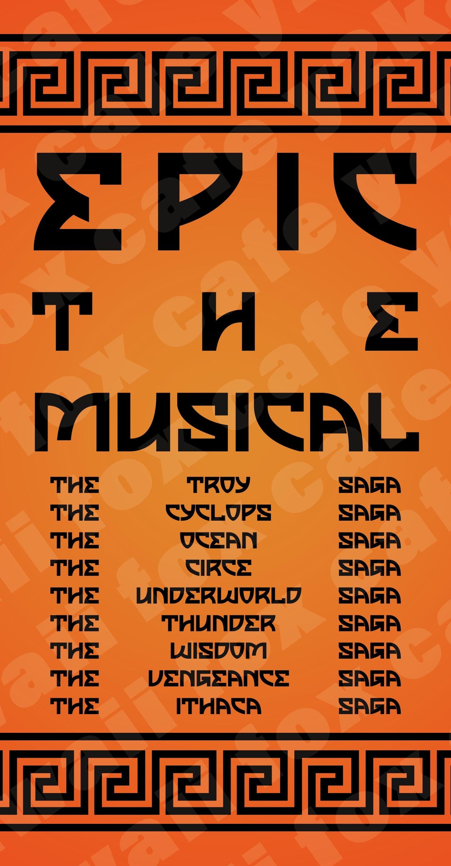 Sagas - Greek Musical Bookmark