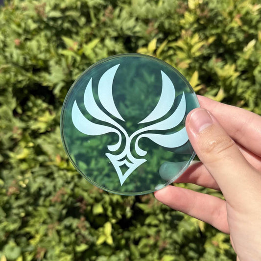 Anemo Genshin Impact Coaster