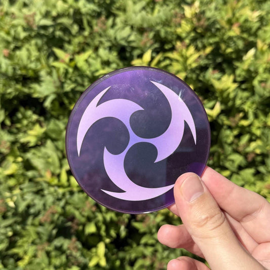 Electro Genshin Impact Coaster