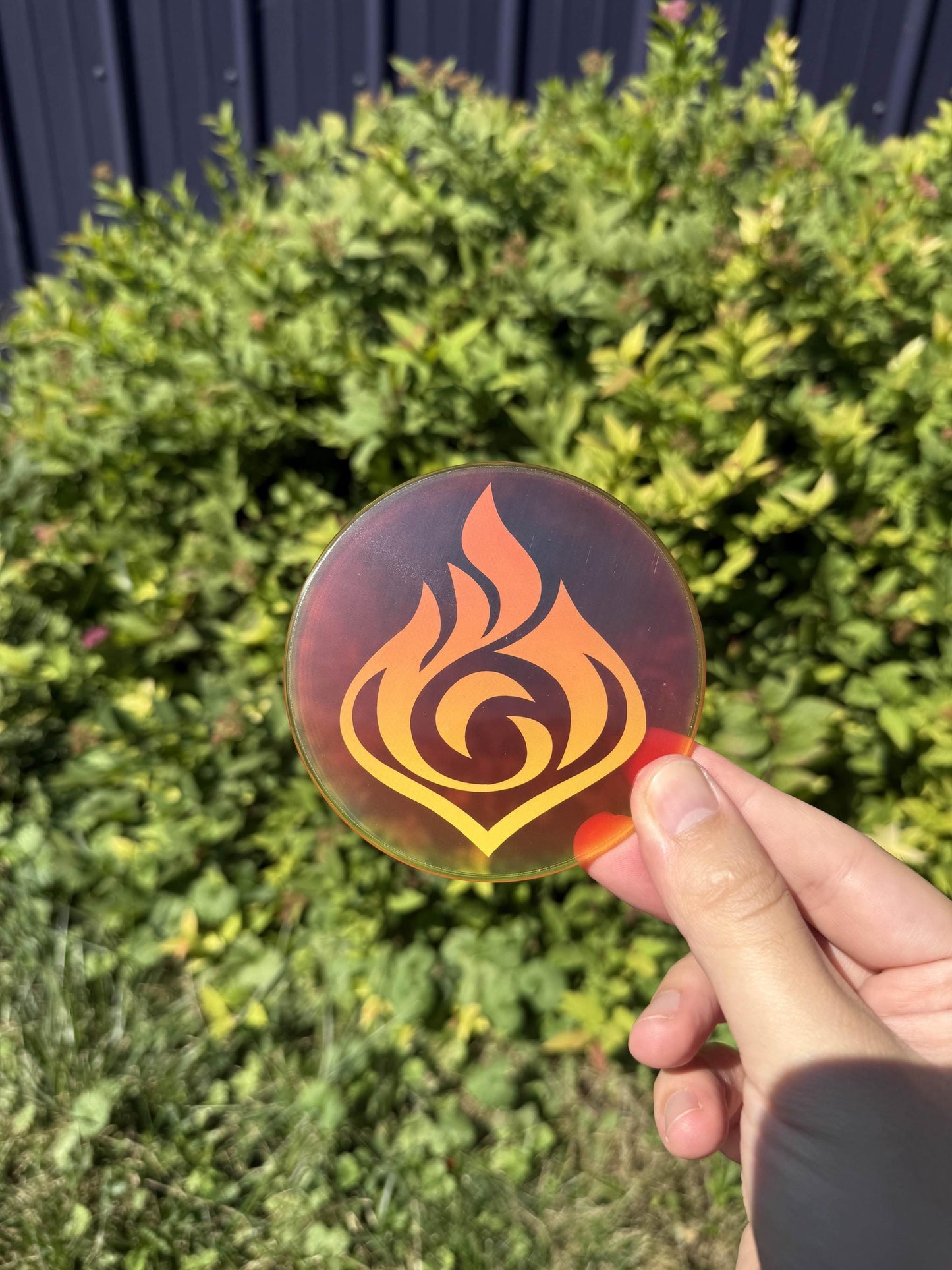 Pyro Genshin Impact Coaster