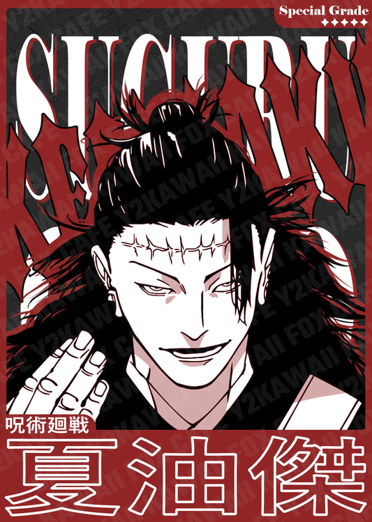 Suguru Geto Kenjaku Print