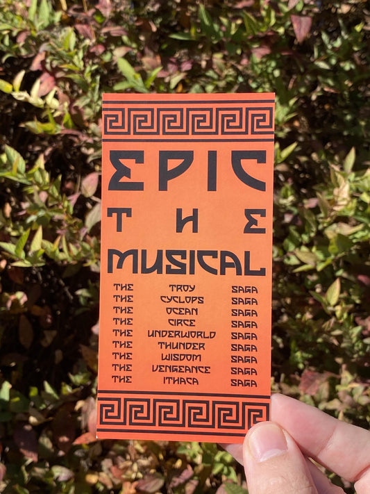Sagas - Greek Musical Bookmark