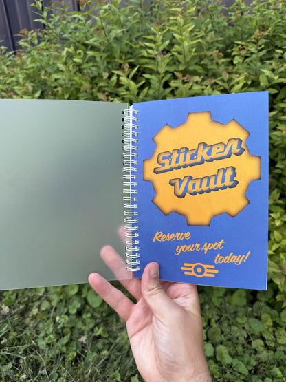 Reusable Sticker Vault Sticker Book