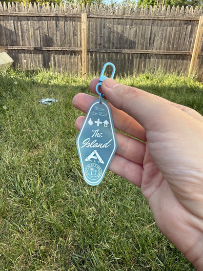 Ark Survival Island Hotel Keychain