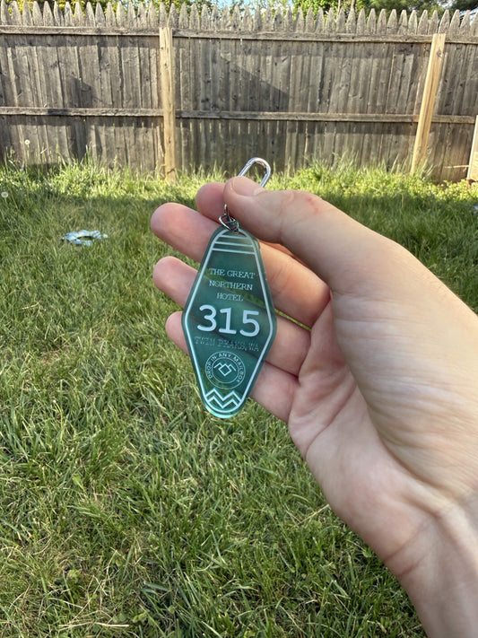 Great Northern Hotel Keychain