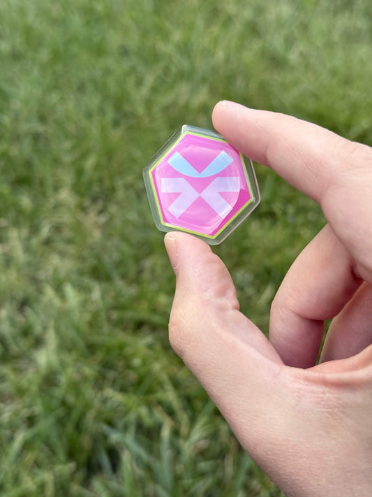 Mida Acrylic Pin - Marathon