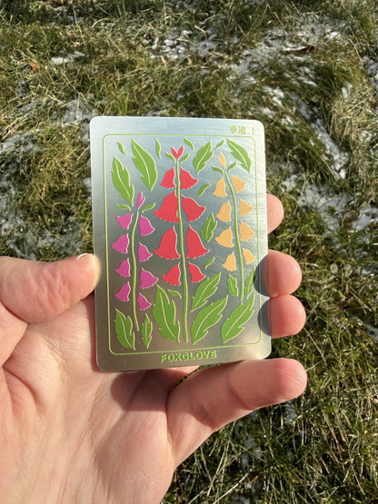 Flower Collection Foil Mini-Print *RANDOM*