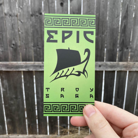 Troy Saga - Greek Musical Bookmark