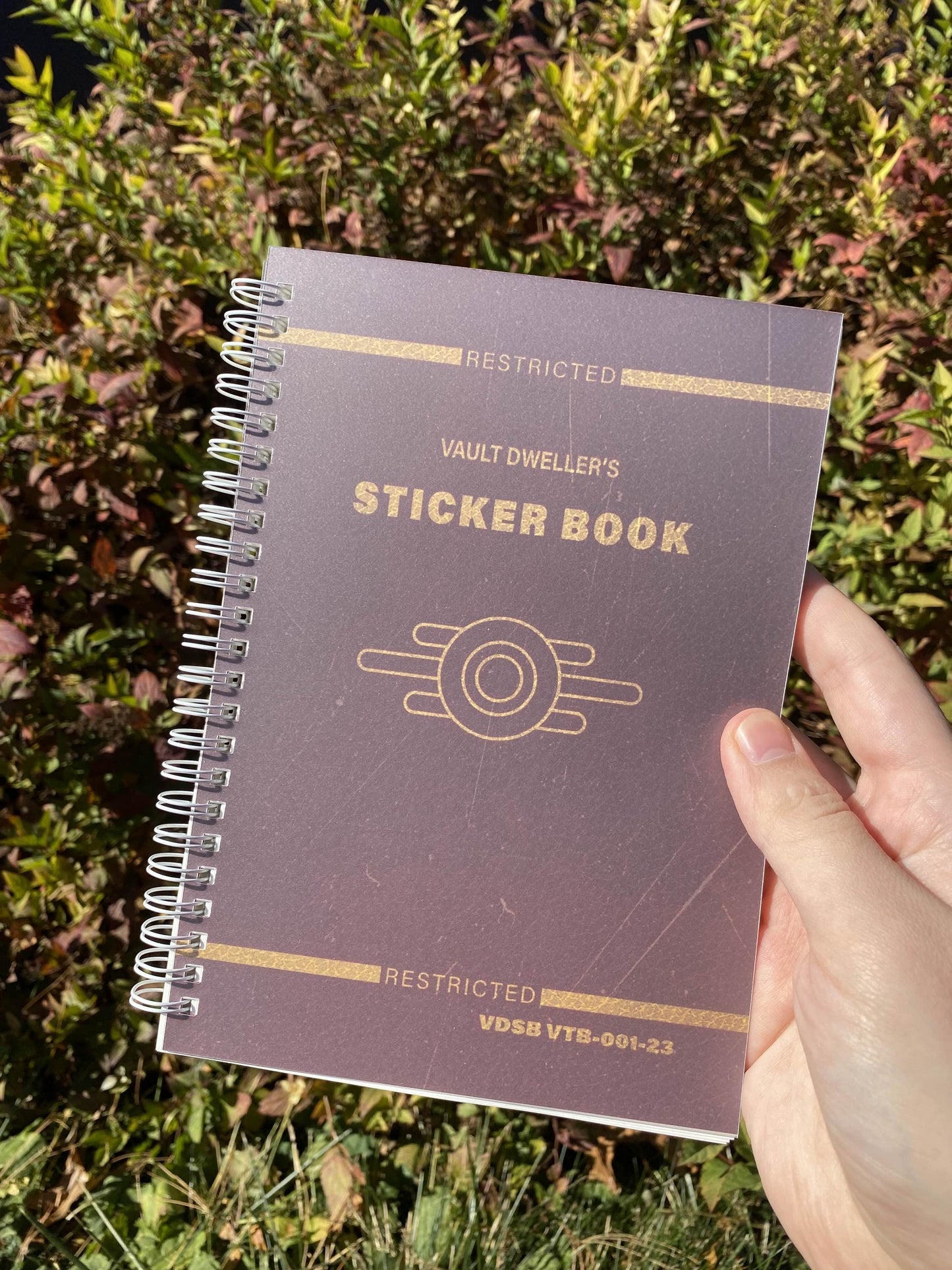 Reusable Vault Dweller Sticker Book