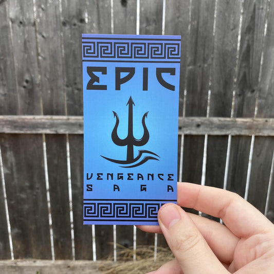 Vengeance - Greek Musical Bookmark