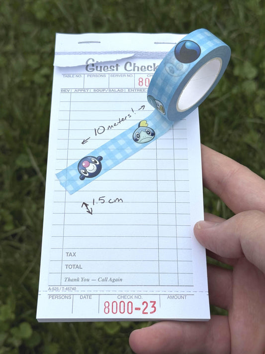 Water Poke Washi Tape