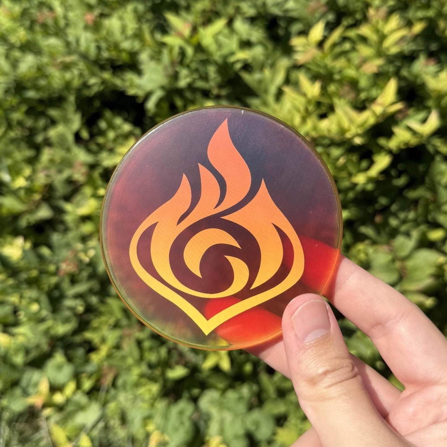 Pyro Genshin Impact Coaster