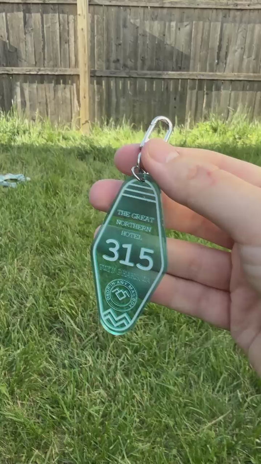 Great Northern Hotel Keychain